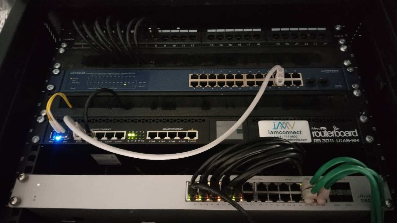 TnT Infrastructure professional server rack