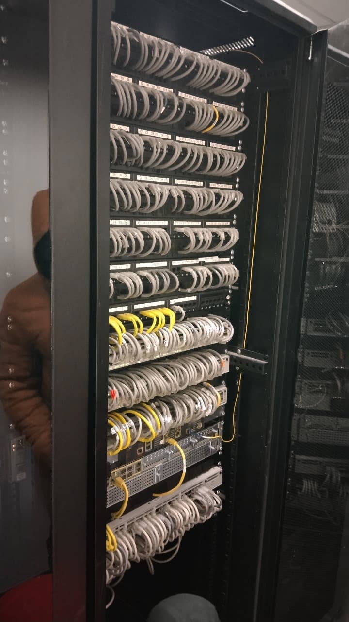 Clean Server Rack