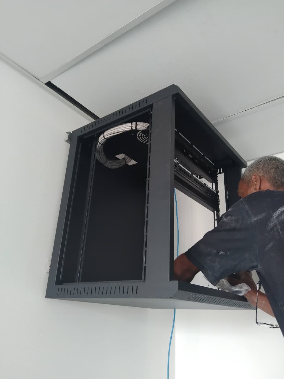 Wall-Mounted Rack Install